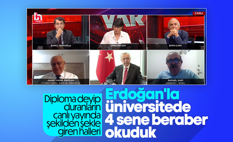 Rafael Sadi: Erdoğan ile üniversitede 4 sene beraber okuduk