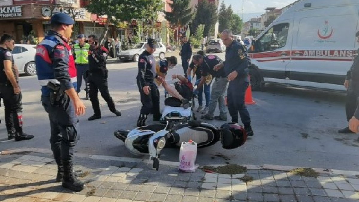 Bursa'da elektrikli bisiklet süren kişi, sokak ortasında silahlı saldırıya uğradı