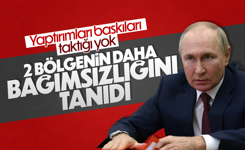 Putin kararnameyi imzaladı: Herson ve Zaporijya'nın bağımsızlıklarını tanıdı