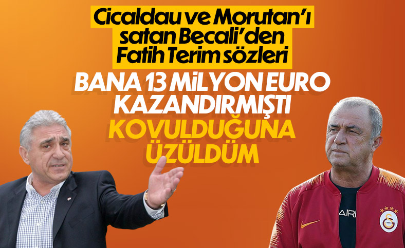 Giovanni Becali'den Galatasaray ve Fatih Terim açıklaması