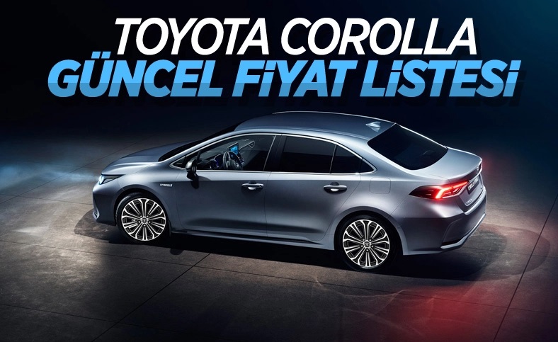 Toyota Corolla ekim ayı güncel fiyat listesi