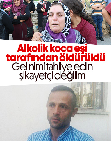 Konya'da darbeden eşini öldüren kadının tahliyesi isteniyor