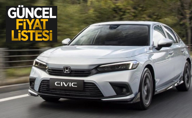 Honda Civic ekim ayı fiyat listesi ve son aylardaki fiyat değişimi