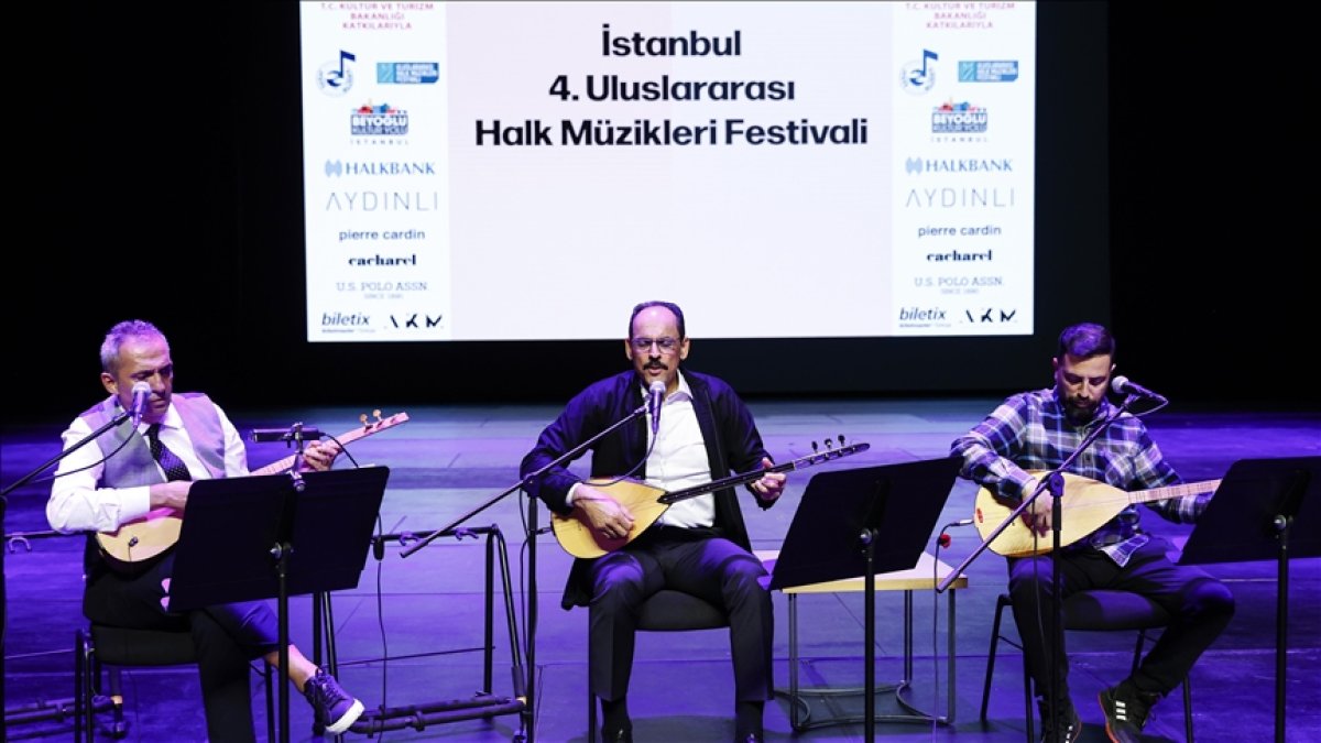 İstanbul 4. Uluslararası Halk Müzikleri Festivali başladı