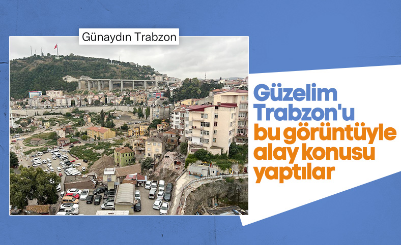 Twitter'da Trabzon fotoğrafı dalga konusu oldu