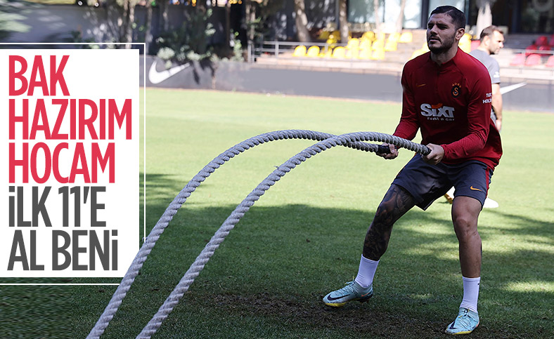 Mauro Icardi'den Okan Buruk'a mesaj