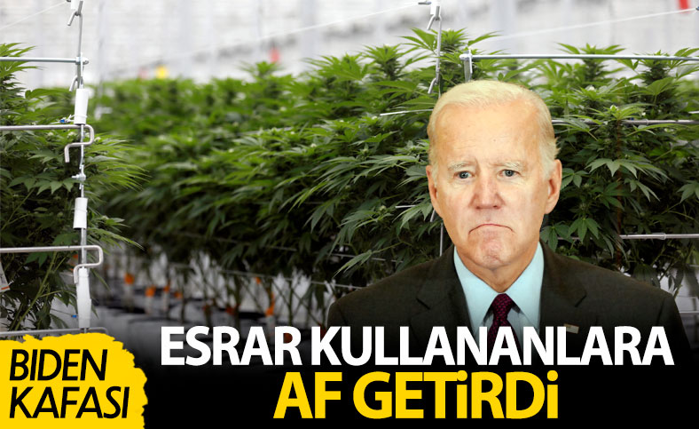 Joe Biden, uyuşturucu bulundurmaktan hüküm giyenlere af çıkardı