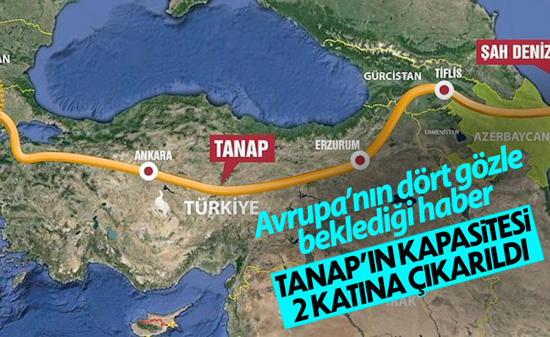Fatih Dönmez: TANAP'ın kapasitesi iki katına çıktı