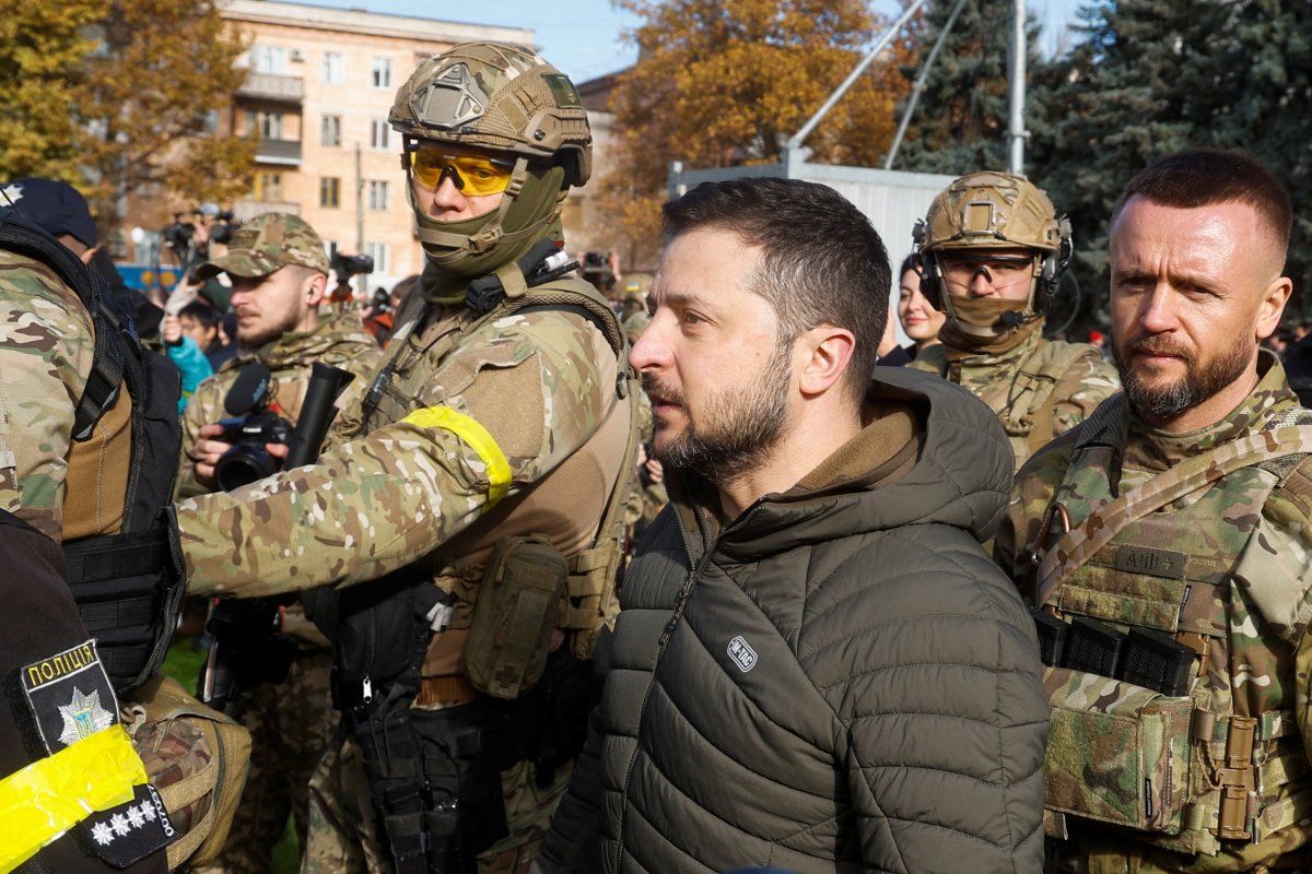 Vladimir Zelensky Herson U Ziyaret Etti