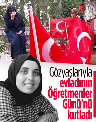 Şehit öğretmen Ayşenur Alkan annesi: Bayrağımız hep dalgalansın