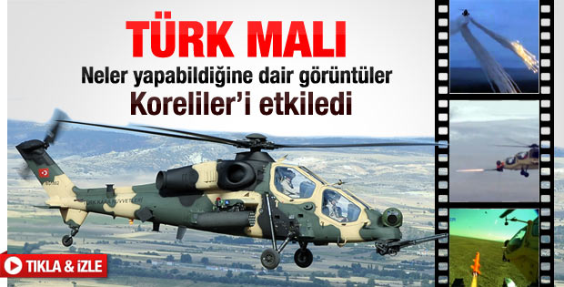 Milli helikopterimiz parmak ısırtıyor