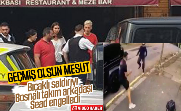 Mesut Özil'e bıçaklı saldırı