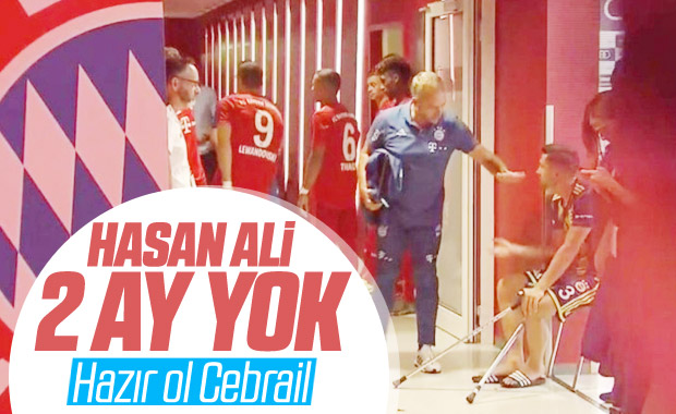 Hasan Ali 2 ay sahalardan uzak kalacak