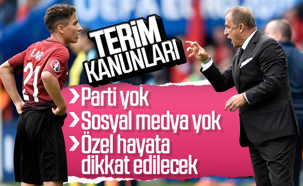 Fatih Terim, Emre Mor'a yasak getirdi