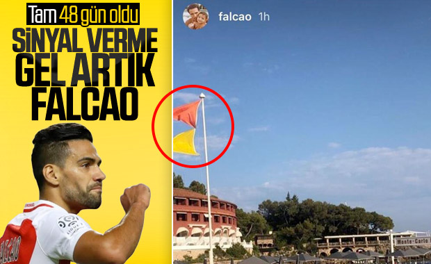 Falcao'dan bir Galatasaray paylaşımı daha