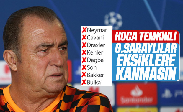Fatih Terim: PSG ile keyifli bir maç istiyoruz