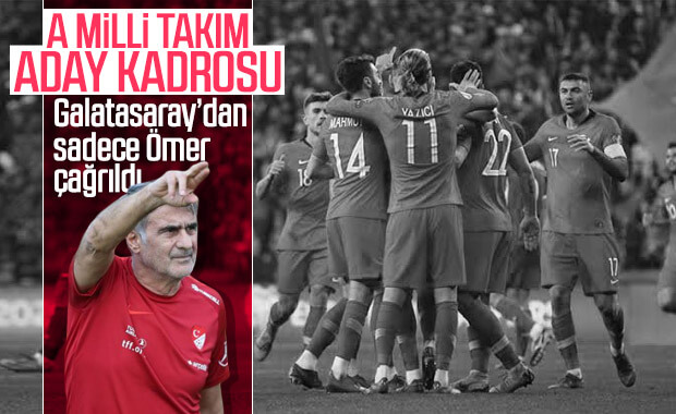 A Milli Takım'ın aday kadrosu