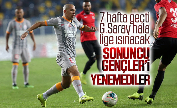 Galatasaray etkisiz futbola rağmen 1 puan aldı