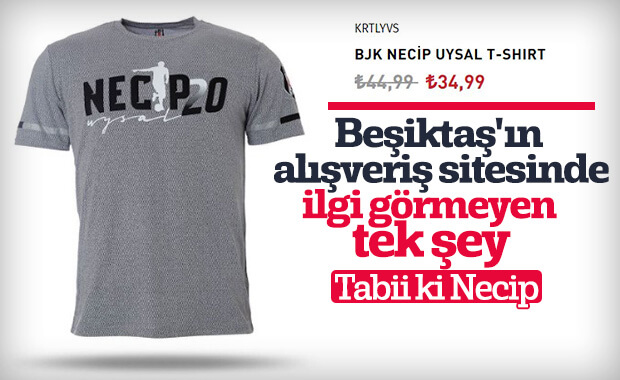 Necip Uysal ürünleri satılmıyor