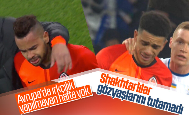 Irkçı saldırılar Shakhtarlı futbolcuları ağlattı