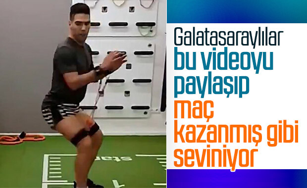 Falcao: Sıkı çalışıyorum
