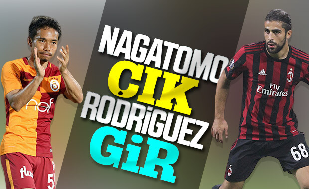 Galatasaray'da Nagatomo'nun yerine Rodriguez hamlesi