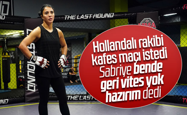 Sabriye Şengül, kafes dövüşünde Türkiye'yi temsil edecek