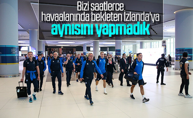 Rakibimiz İzlanda, İstanbul'da
