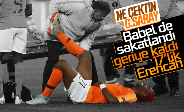 Babel milli takımda sakatlandı