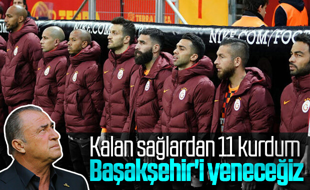 Fatih Terim'in kafasındaki Başakşehir maçı 11'i
