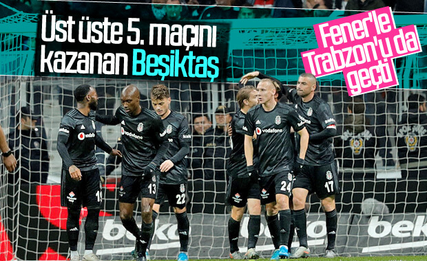 Beşiktaş, Kayserispor'u rahat yendi