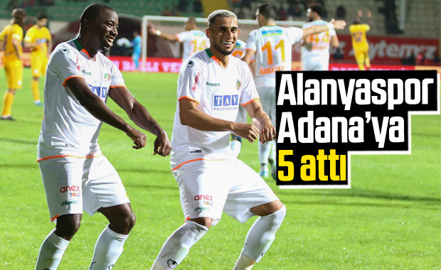Alanyaspor, Adanaspor'u farklı geçti