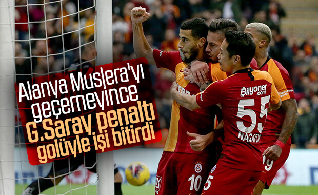 Galatasaray tek golle kazandı