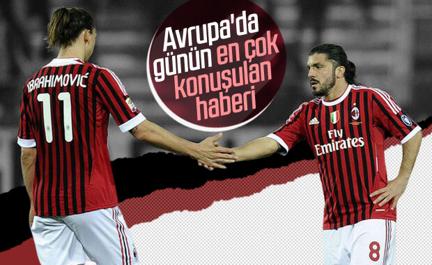 Ibra ile Gattuso, Napoli'ye gidiyor