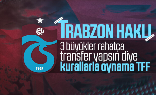 Trabzonspor, TFF'nin aldığı karara tepki gösterdi