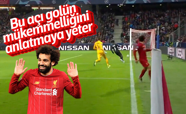 Salah'ın dar açıdan attığı gol