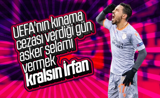 İrfan Can'dan asker selamı