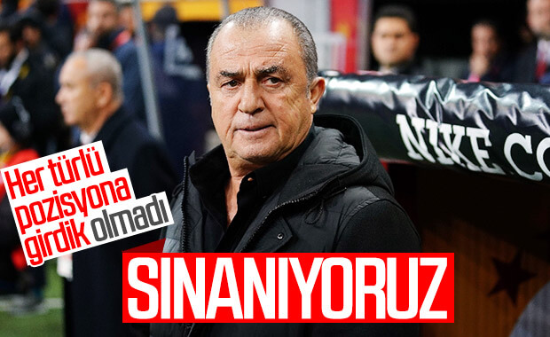 Fatih Terim: Sabır demekten başka çaremiz yok
