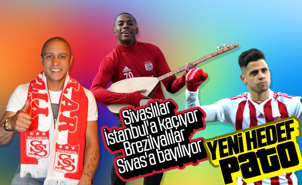Sivasspor'da hedef Alexandre Pato