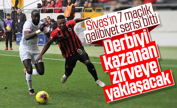 Sivasspor, 1 puanı son dakikalarda kurtardı