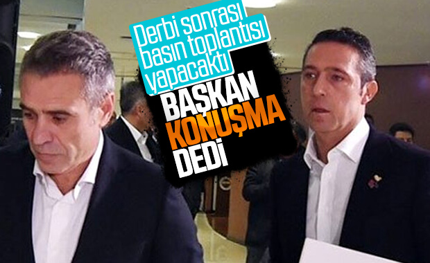 Ali Koç'tan Yanal'a: Konuşmanı tasvip etmiyorum