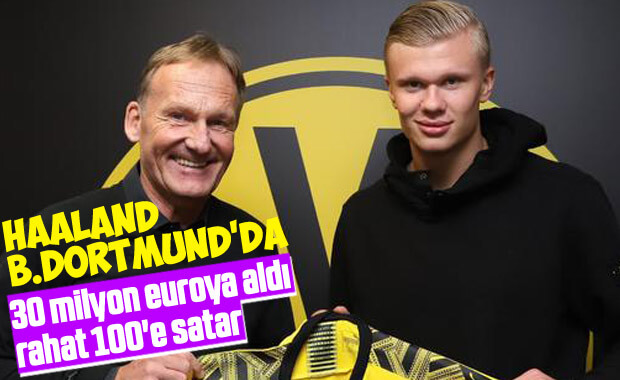 Dortmund, Haaland'ı açıkladı