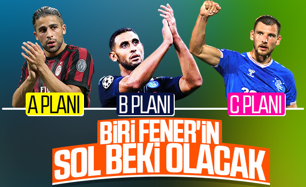 Fenerbahçe'nin sol bek alternatifleri