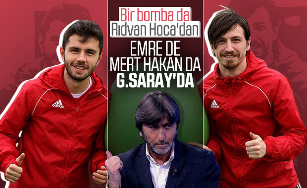 Rıdvan Dilmen: G.Saray Emre ve Mert'le anlaştı