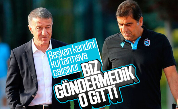 Ağaoğlu, Ünal Karaman'ın neden ayrıldığını açıkladı