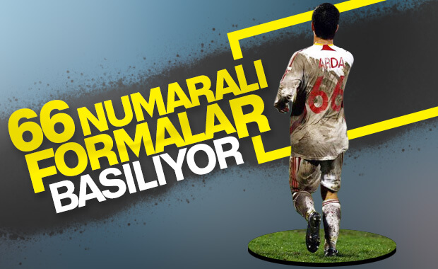 Arda Turan'ın formaları basılıyor