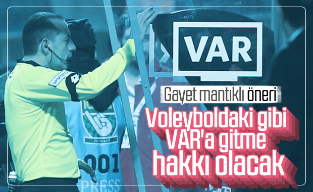 UEFA'nın önerisi: VAR'a gitme hakkı olsun