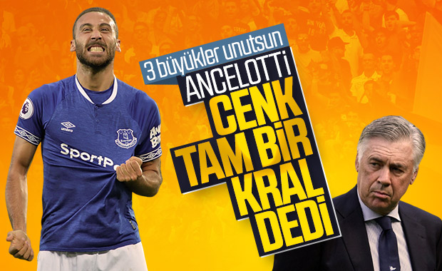 Ancelotti: Cenk Tosun bir kral