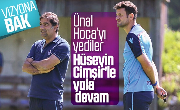 Trabzonspor, şimdilik Hüseyin Cimşir'e emanet