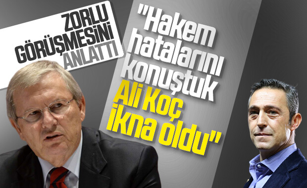 Zekeriya Alp, Zorlu'daki görüşme hakkında konuştu